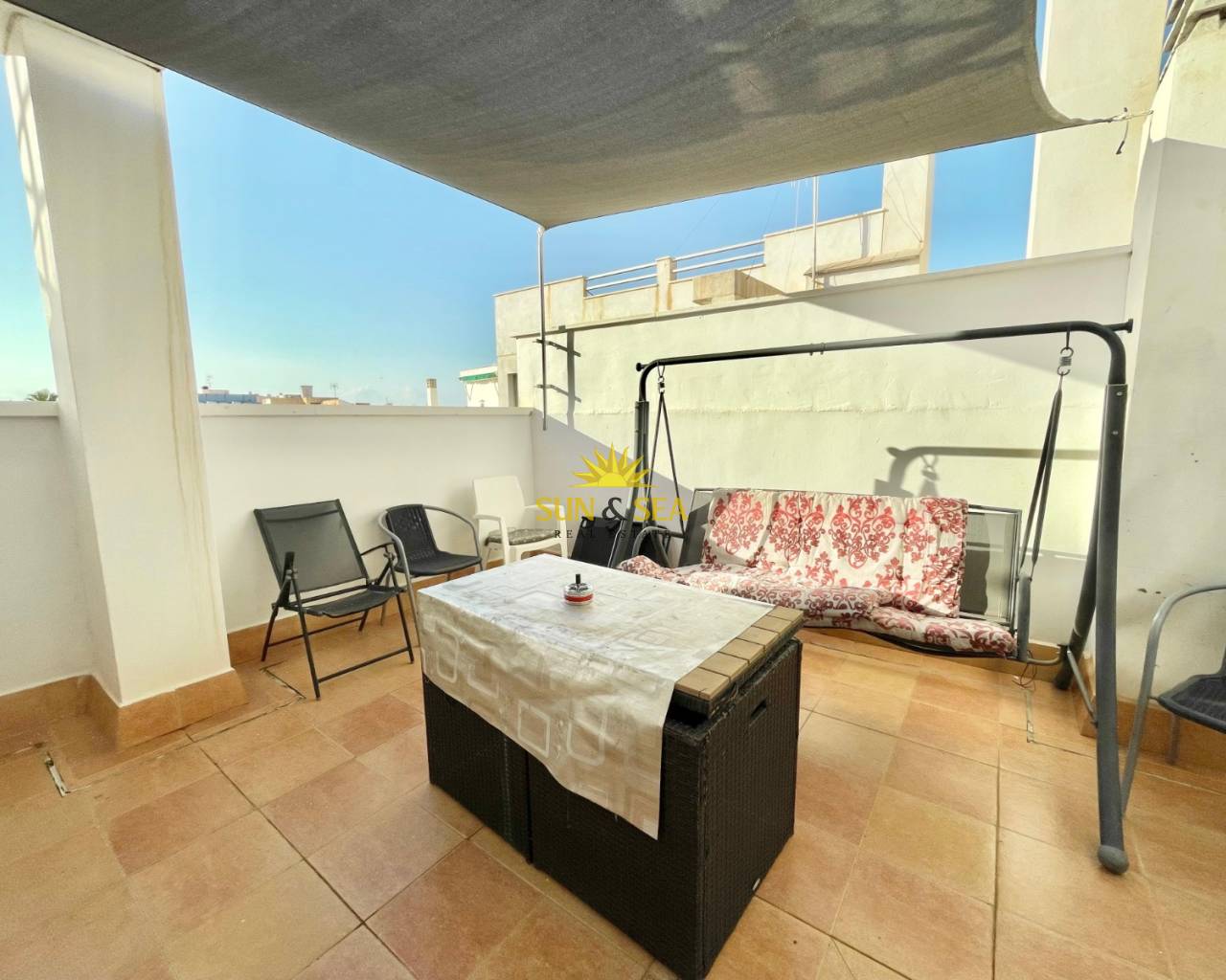 Studio apartment - Location longue durée - Los Alcázares - Playa del Espejo