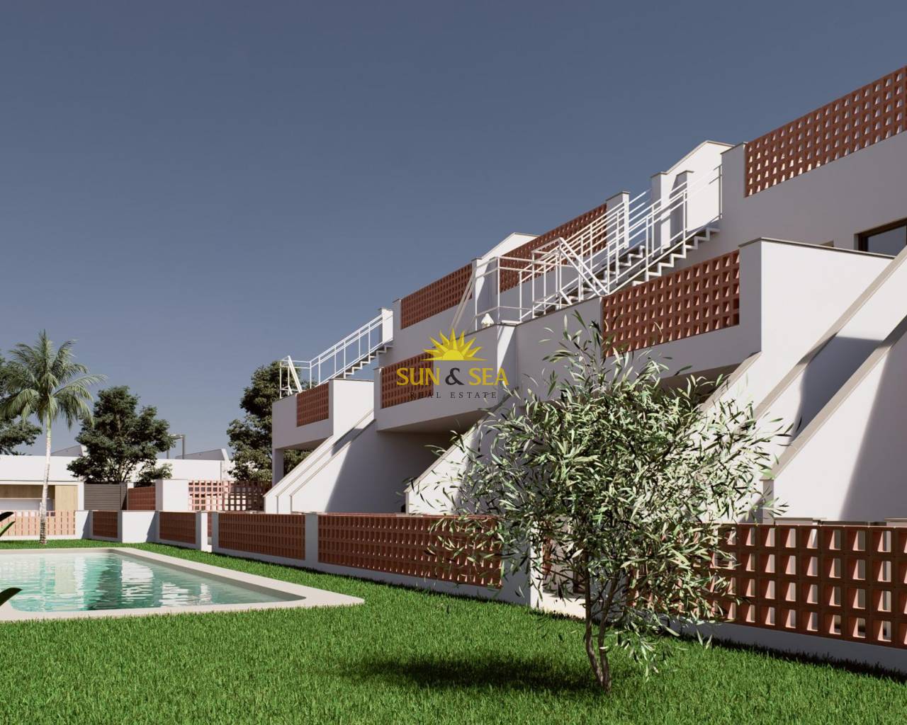 Townhouse - Nouvelle construction - Pilar de la Horadada - Parque del Mediterraneo