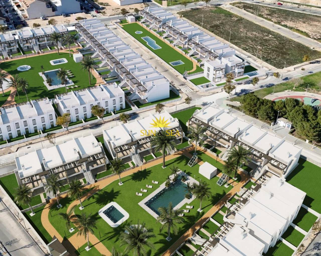 Townhouse - Nouvelle construction - Pilar de la Horadada - pueblo