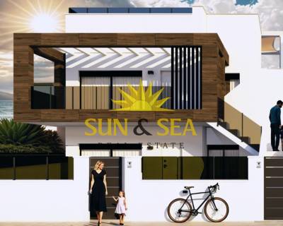 Townhouse - Новое строительство - San Pedro del Pinatar - NB-93511