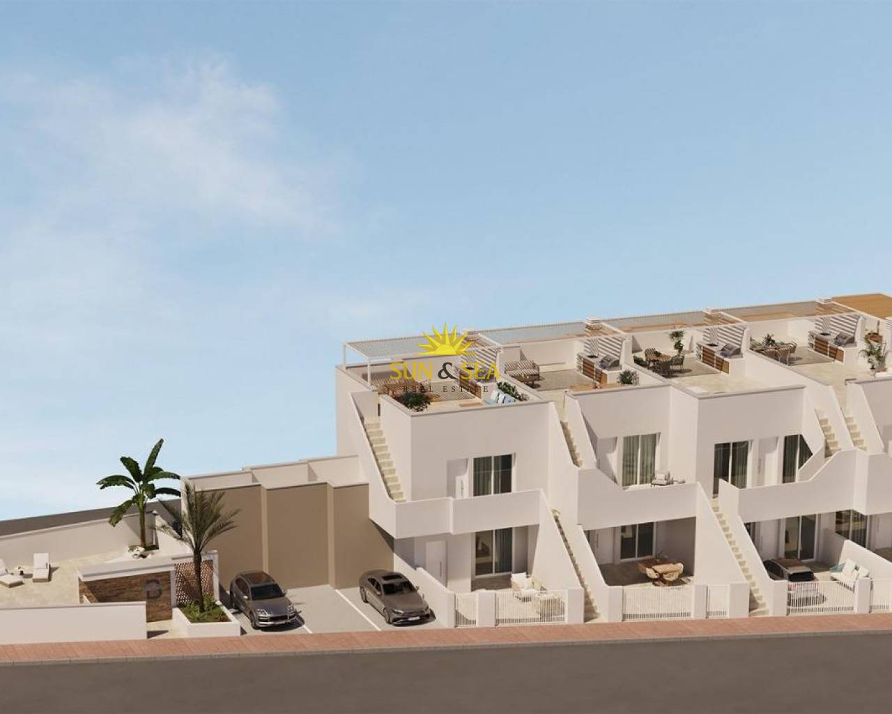 Townhouse - Новое строительство - San Pedro del Pinatar - Pueblo