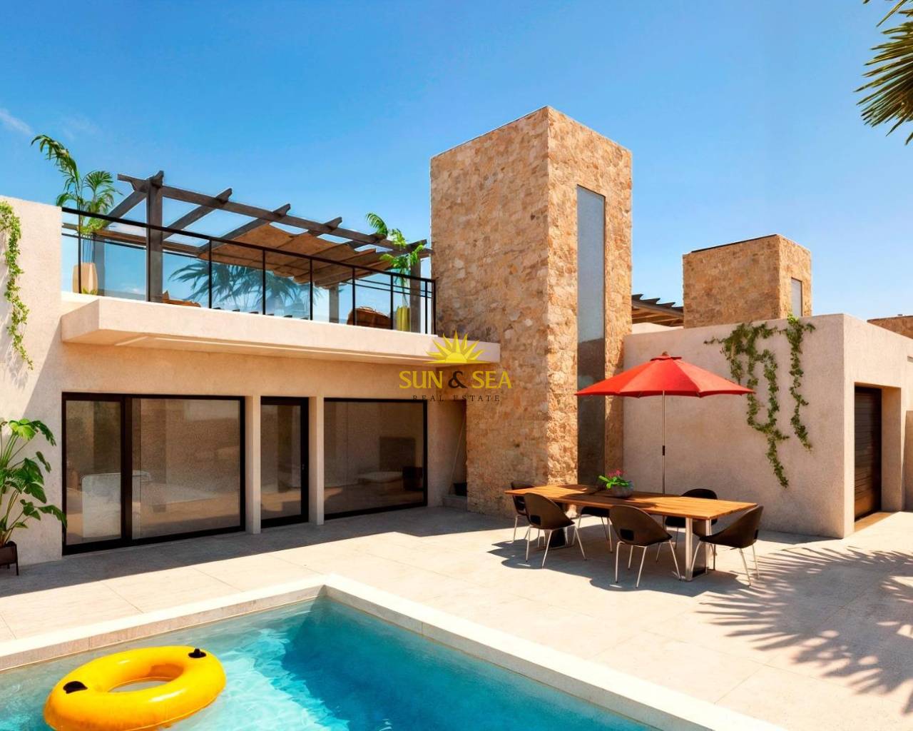 Villa - Новое строительство - Fuente Álamo - La Pinilla