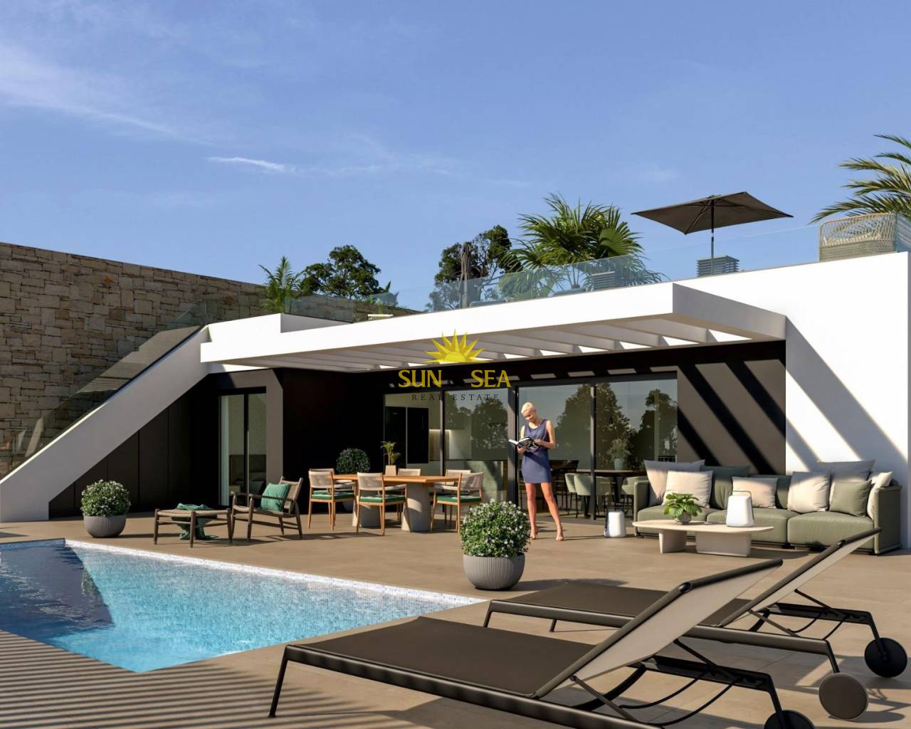 Villa - Новое строительство - Mutxamel - Dorado Country Club