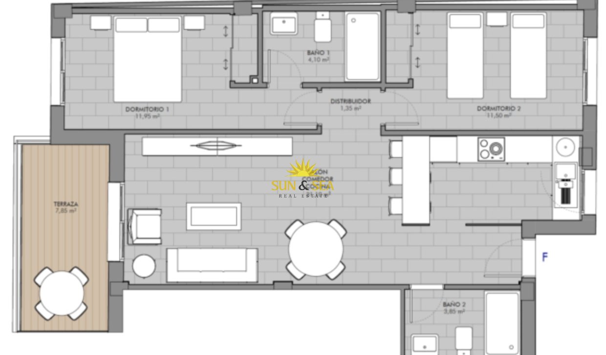 Long Term Rental - Apartment - Los Alcázares - Los Narejos