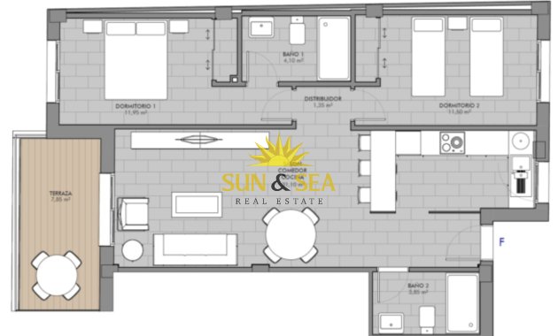Long Term Rental - Apartment - Los Alcázares - Los Narejos