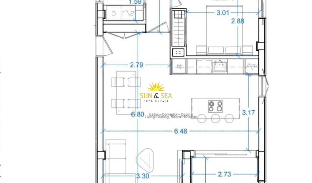 Resale - Apartment - Orihuela - Las Colinas Golf