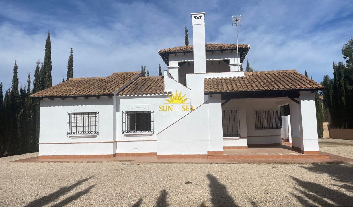 Nouvelle construction - detached - Fuente Álamo - Fuente Alamo