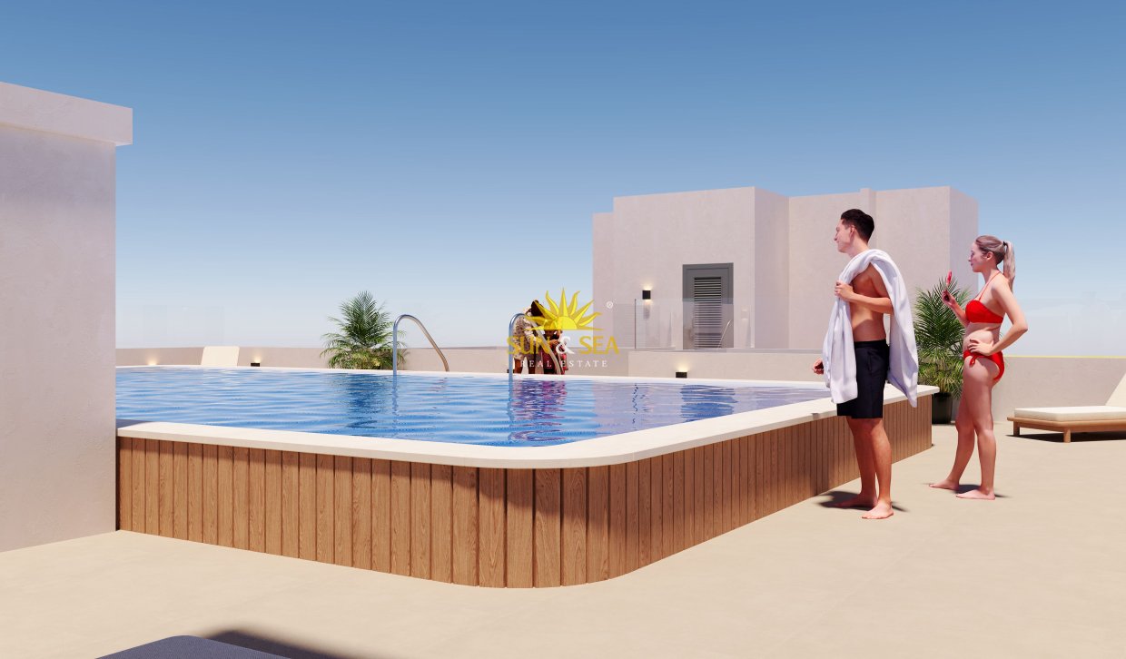 Nieuwbouw Woningen - Appartement - San Miguel de Salinas