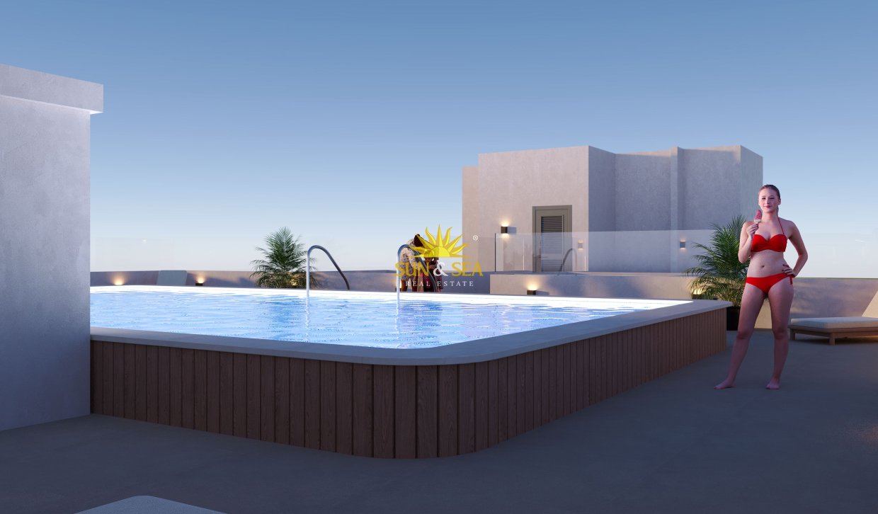 Nieuwbouw Woningen - Appartement - San Miguel de Salinas