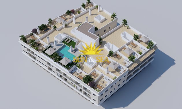 Neue Gebäude - Penthouse - Algorfa