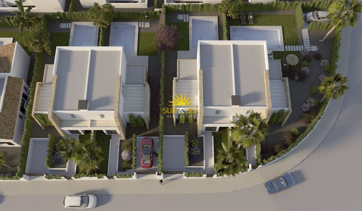 Nieuwbouw Woningen - terraced - La Finca Golf