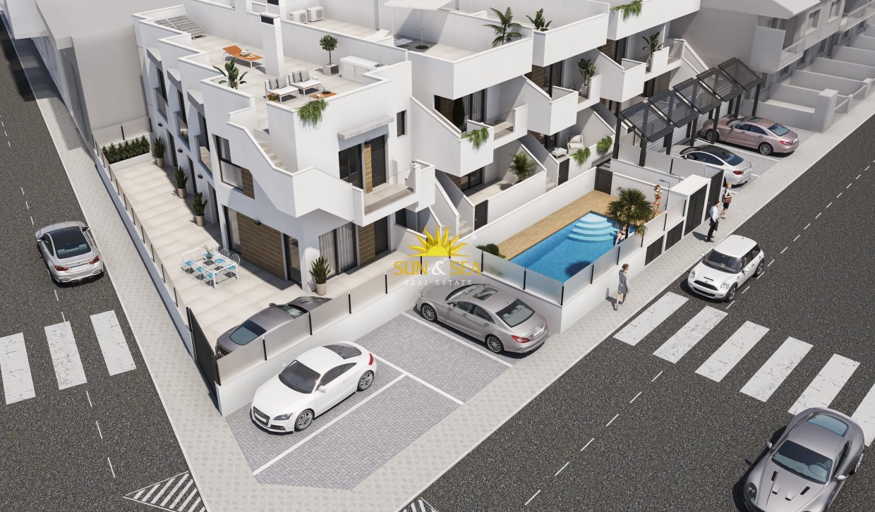 Nieuwbouw Woningen - low-bungalow - San Pedro del Pinatar