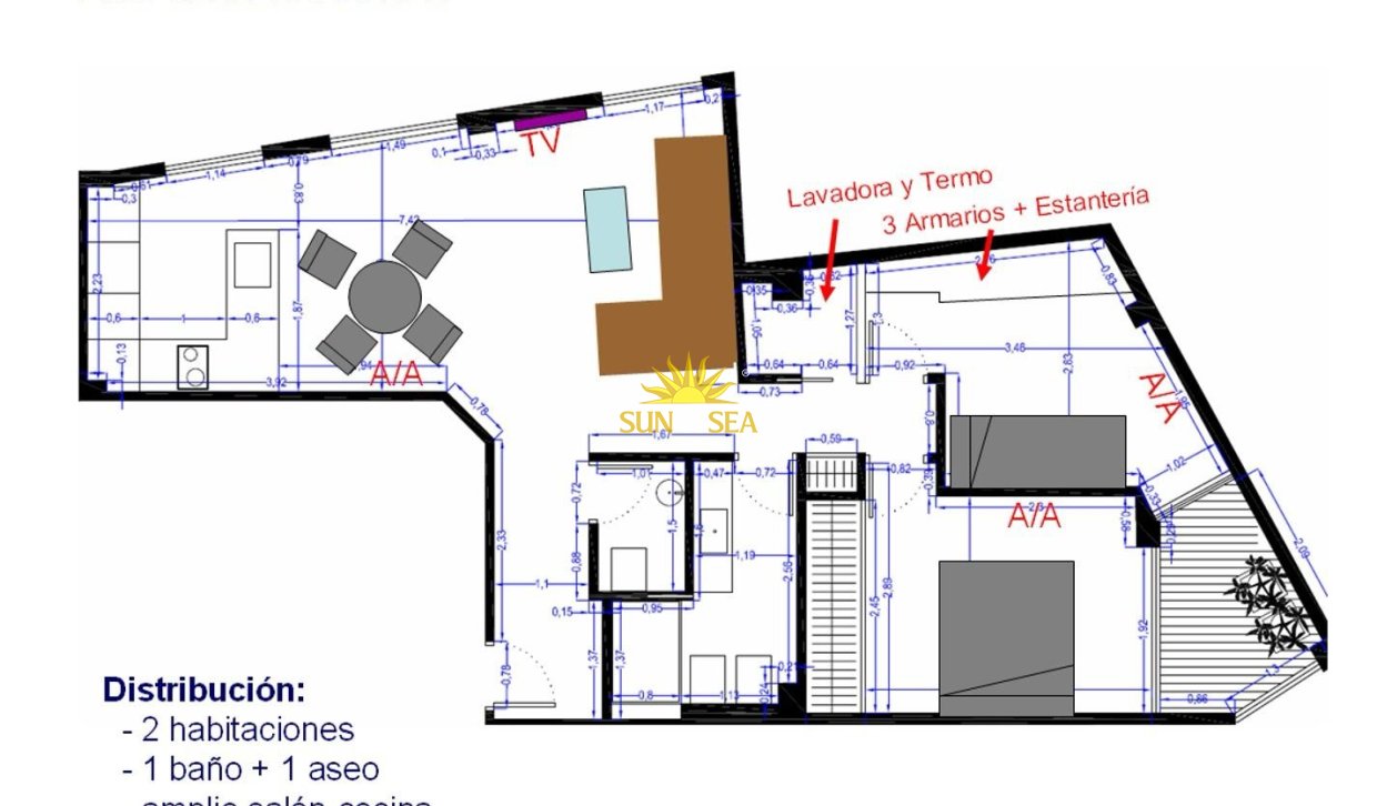 Location à long terme - Appartement -  - Murcia