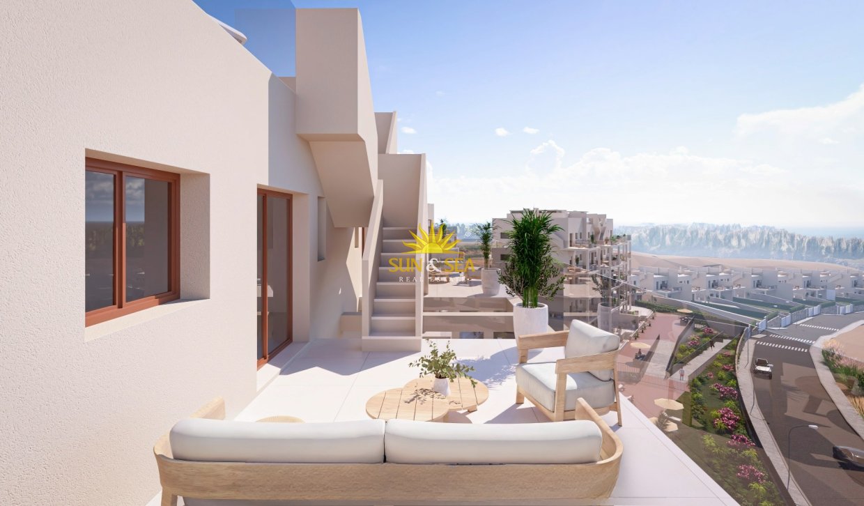 Obra nueva - Apartamento - La Finca Golf - Corvera Golf
