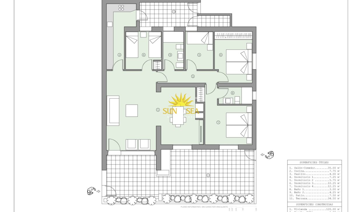Kurzzeit-Vermietung - Townhouse -  - Playa Honda