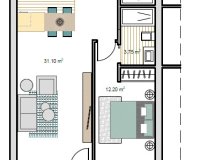 Nouvelle construction - low-bungalow - Roldan - Roldán