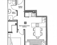 Nieuwbouw Woningen - Appartement - Jerónimo y Avileses